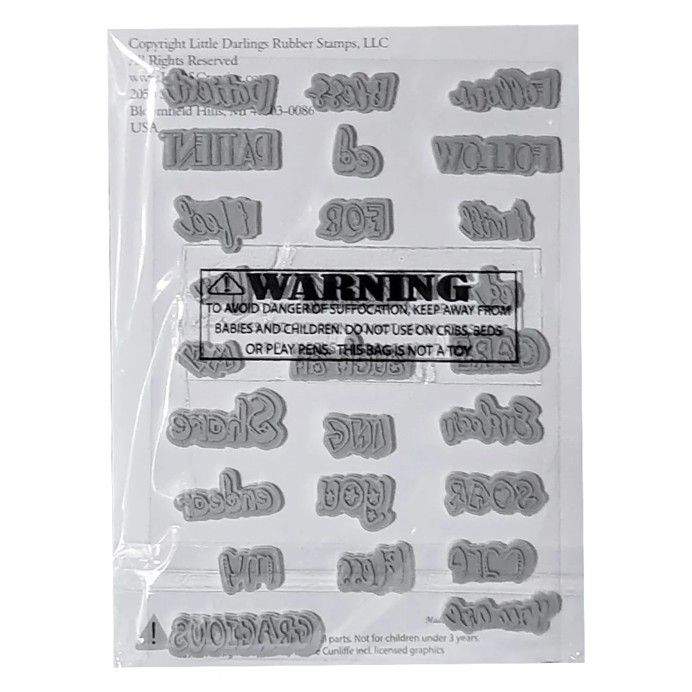 Words of Wisdom Rubber Stamps